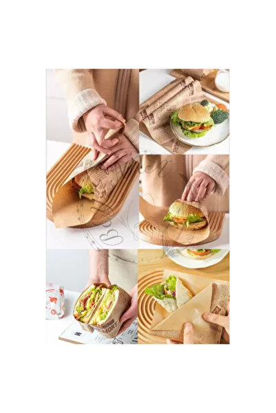 My Reality Fashion ورق عرض بنمط صحيفة عتيقة 50 قطعة