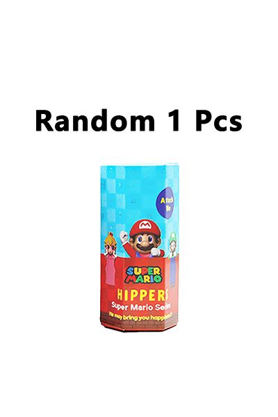 Miniso <8cm Random 12 Pcs New Nintendo Sonni Angle Super Mario Series Game Style Harvest Cute Fashion Car M