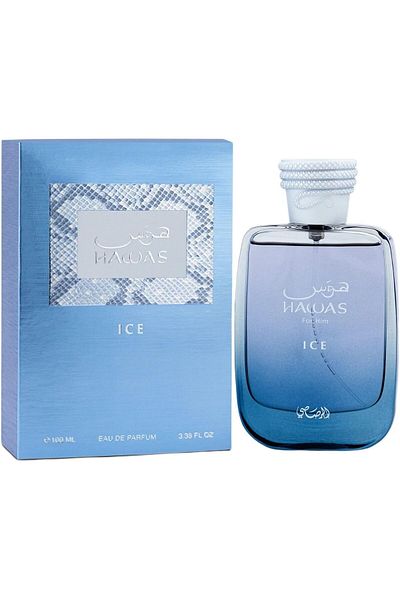 Rasasi Hawas Ice Eau De Parfum For Men, 100ml