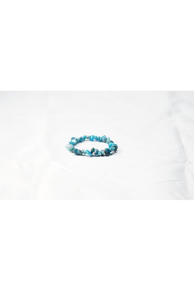 Efulim Hediyelik Zodiac Bracelet - Gemini Zodiac Sign - Apatite Natural Stone - (Sent with a Cloth Bag)