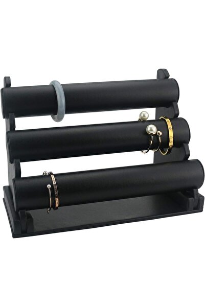 Generic Ogrmar 3 Tier Bracelet Holder Jewelry Showcase Necklace Display Stora...