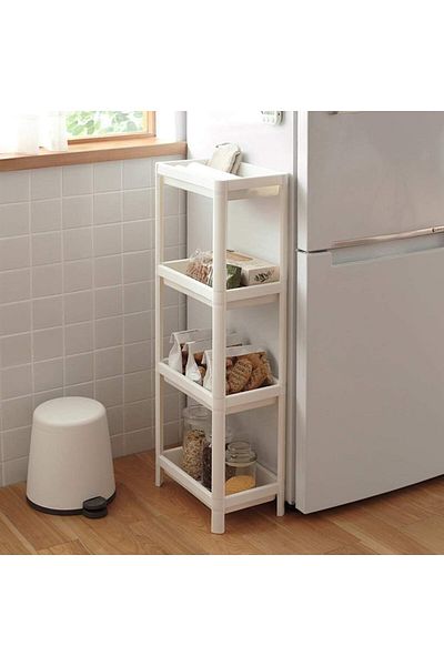 Generic Cady One Veskin Shelving Unit 36x100cm white CY78455