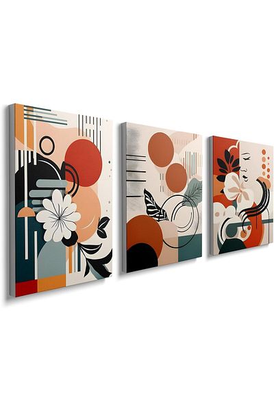 Generic Boho Wall Art Poster, Prints Canvas Bedroom Wall Decor, Abstract Prints Pictures for Living Room Ba