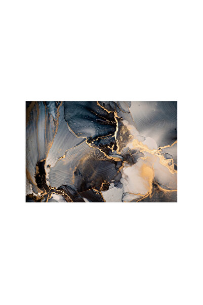 ve Tablou Canvas, Golden marble sunset 60 x 40, multicolor