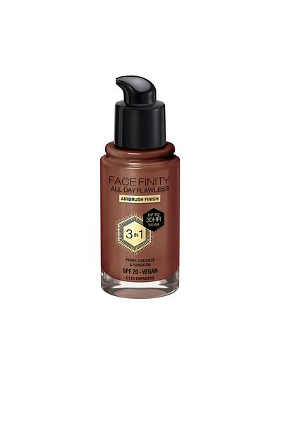 Max Factor Facefinity All Day Flawless 3 In 1 Foundation #c110-espresso Max Factor 30 ml