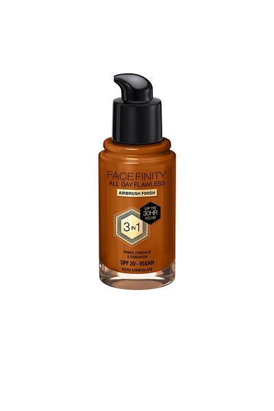 Max Factor Facefinity All Day Flawless 3 In 1 Foundation #n102-schokolade Max Factor 30 ml