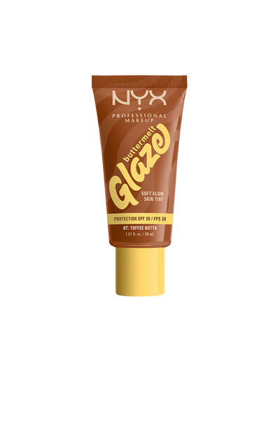 NYX Professional Makeup Buttermelt Glaze Getönte Sonnencreme + Lsf 30 #07-tof...