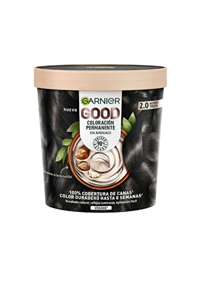 Garnier Good Permanente Farbe #2.0 Schwarzer Trüffel 217 ml