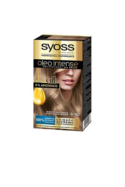Syoss Oleo Intense Ammoniakfreie Haarfarbe #8,50-aschblond 5 Stk 5 Pz