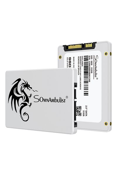 Choice محرك أقراص الحالة الصلبة الداخلي Sata3 من Somnambulist بسعة 64 جيجابايت بلون أبيض مائل للصفرة، مقاس 2.5 بوصة، لأجهزة الكمبيوتر المحمولة
