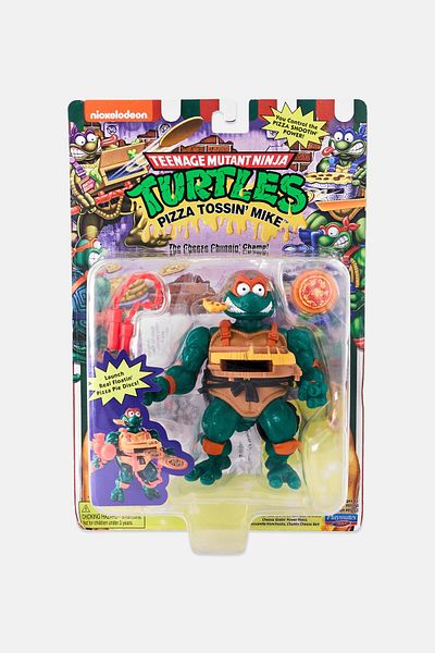 Teenage Mutant Ninja Turtles Playmates Pizza Tossin Mike Figure