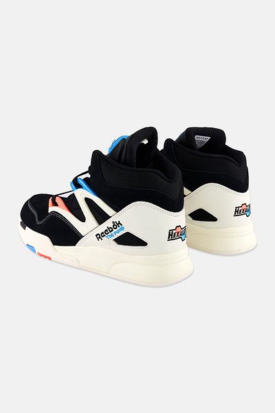 Reebok Men Pump Omni Zone Ii Lace Up Basketball Shoes, Multicolor