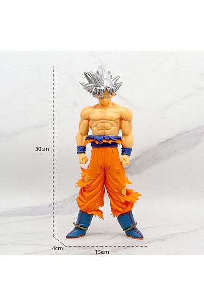 BANDAI A No Box Dragon Ball Z Goku Ultra Instinct Figure Ultra Instinto Goku Action Figures 30cm Pvc Statue