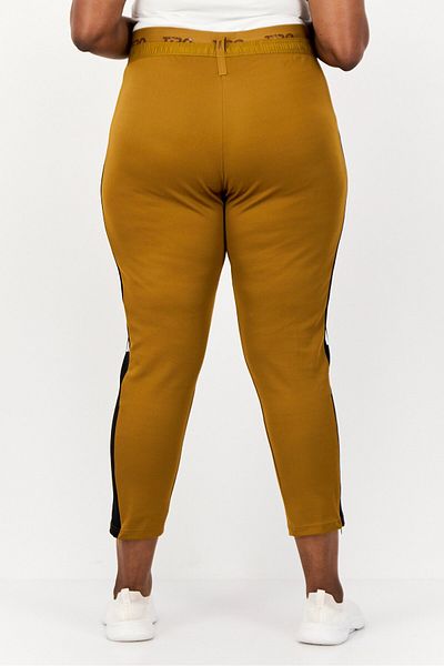 adidas Women Plus Size Outdoor Sweatpants, Brown