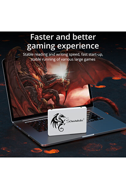 Choice Somnambulist 64gb Off-white Ssd Internal Sata3 Solid State Drive 2.5 64gb Ssd For Pc Laptop