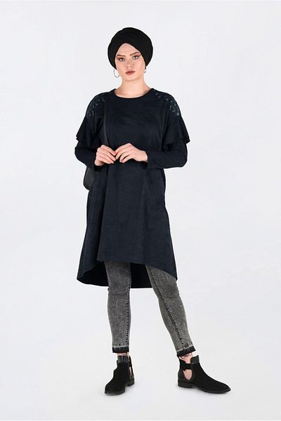 Alvina Embroidered Shoulder Tunic 4777