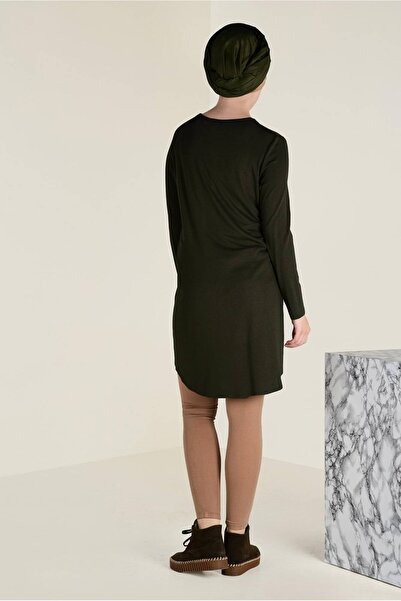 Alvina Cycling Collar Knitting Tunic 4578