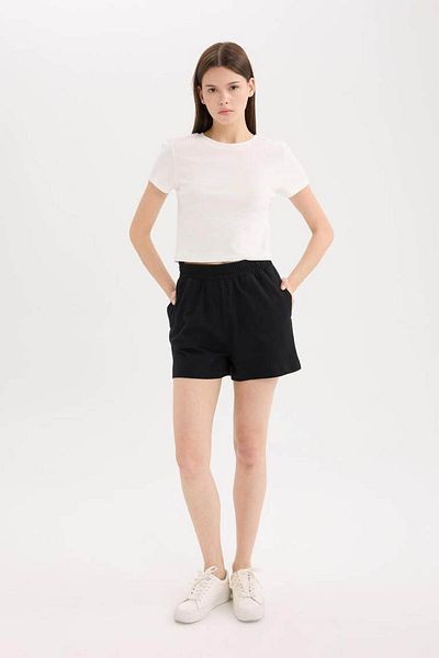 DeFacto Black Women's Shorts U3357Az/Bk81