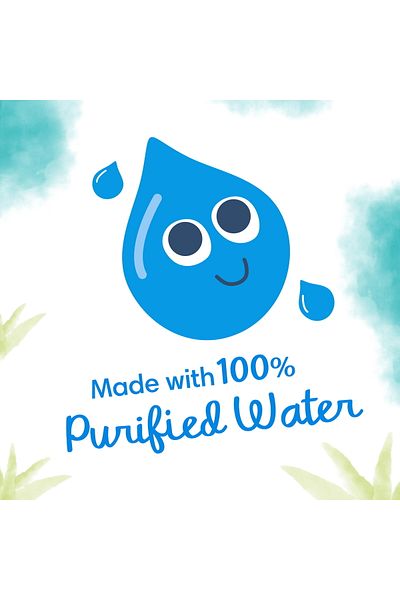 Pampers Sensitive Protect Baby Wipes with 100% Purified Water for Hands and Face 56 pcs