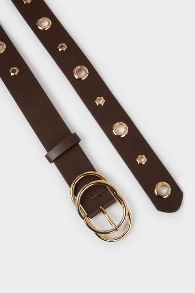 DeFacto Women's Faux Leather Jean Belt E7924Axns