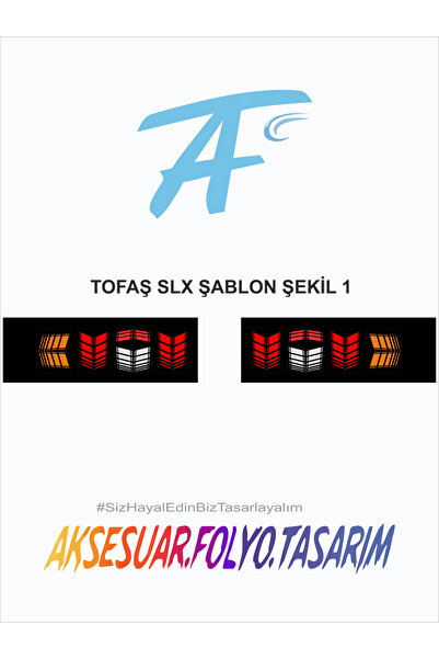 aksesuar folyo tasarım فيات توفاس Slx توقف احباط