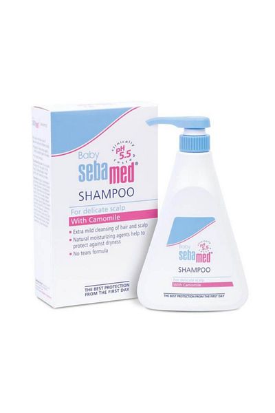 Sebamed Children Shampoo 500 ml Gentle, Tear-Free Formula with Moisturizers for Clean, Soft & Healthy Hair