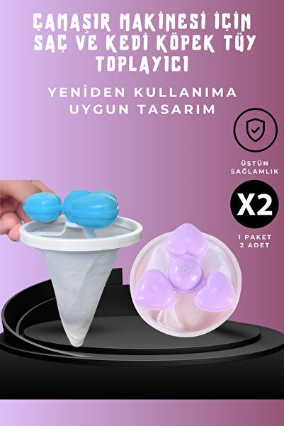 ALÇİN Çamaşır Makinesi İçin Saç Ve Kedi Köpek Tüy Toplayıcı