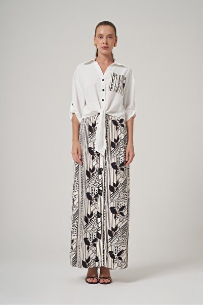 UTOPIAN Bel Bağlamalı Gömlek