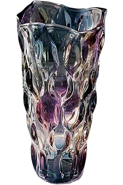 Arabest مزهريات زجاجية للزهور، مزهريات عصرية سميكة بوزن 3.7 رطل لتزيين طاولات...