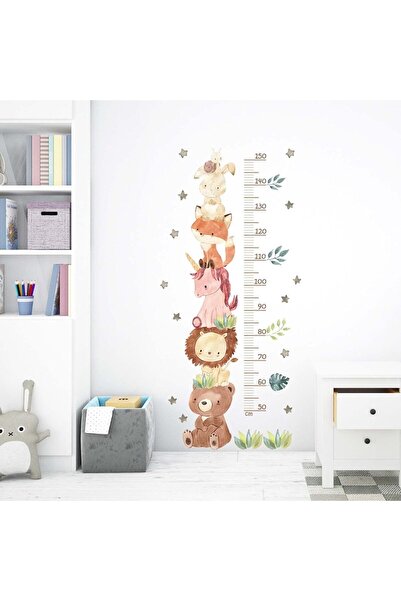 Generic Children's Height Wall Chart - Cute Cartoon Nursery Growth Chart Wall Stickers