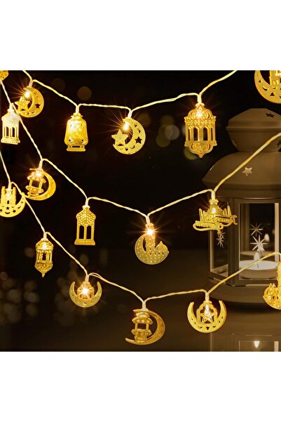 ANPHSIN Ramadan and Eid Lighting Strip - 10 Feet LED String Lights with Islam...