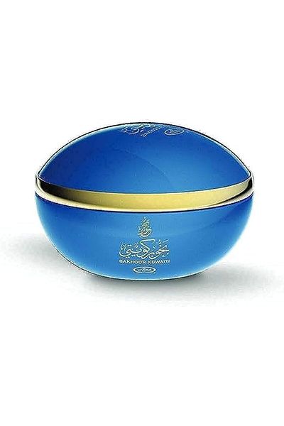 Generic بخور الرحاب الكويتي (30 جرام) - معطر جو برائحة خشب العود - معطر جو خشبي أزرق للمنزل و