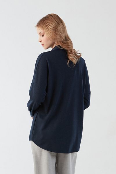 Fulla Moda Basic Jacquard Oversize Shirt