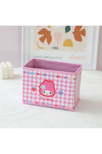 Choice Melody Sanrio Hello Kitty Desktop Storage Box Cute Kuromi Cinnamoroll Sundries Toy Underwear Cosmeti