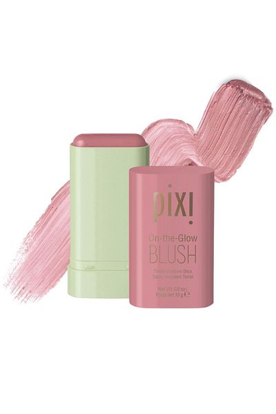 pixi On-the-Glow Blush – Fleur – Hydrating Tinted Moisture Stick for Cheeks & Lips – 19g