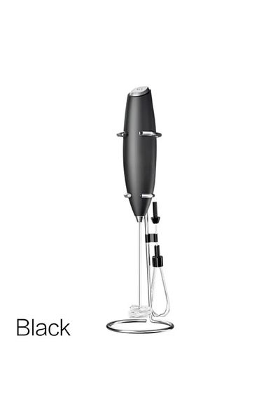 Choice Black Powerful Electric Milk Frother, Handheld Mini Whisk For Coffee, Latte, Cappuccino, Kitchen Too