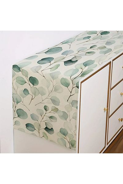 Choice 33X183cm Flowers 3 1pc Bloom Flowers Tulip Summer Table Runner13"x72"SeasonaWedding Holiday Kitchen