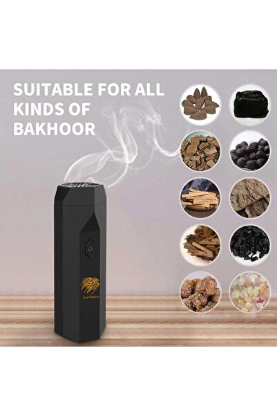 Unbranded/Generic Bakhoor Comb Incense BurnerElectric Incense Holders, USB Rechargeable Bukhoor Burner, Portable Oud