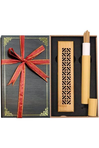 Generic Bakhoor BoSidin – Oud Bakhoor Incense Burner with Cambodian Incense 20 Sticks – A19 (A19A)