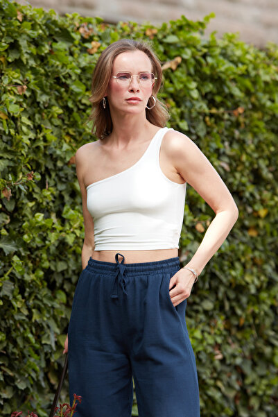 Fulla Moda Bluză de bază cu o singură mânecă