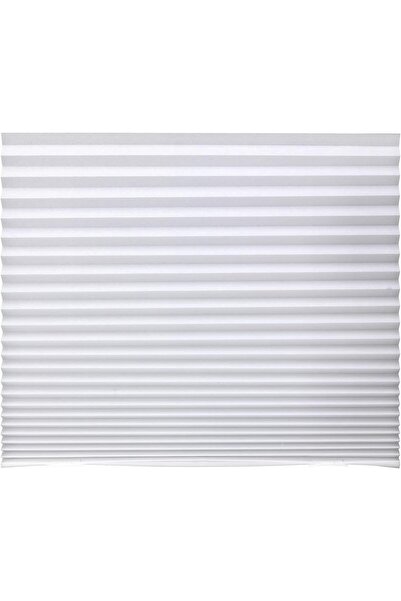 DRAMA HOME Blackout Folding Curtain 90X190 Cm, Color White