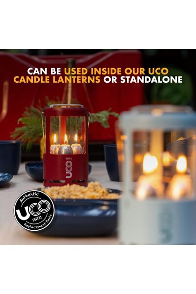 Uco Original Bees Wax Candle (Pack of 3) - Yellow