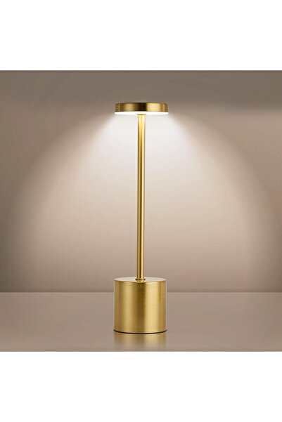 ENAR Exivor Wireless Rechargeable LED Touch Table Lamp 1200mAh, 3 Color Temperatures, White