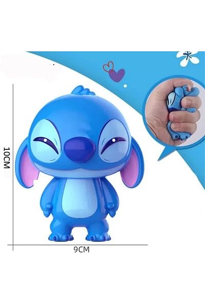 Choice 2 Cute Lilo Stitch Decompression Toy Stich Model Decompression Soft Slow Rebound Doll Cartoon Figur.