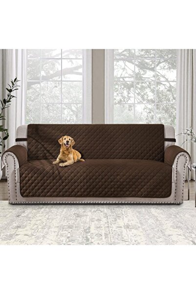 Bukela Waterproof Sofa Slipcover Reversible Couch Cover Furniture Protector (Dark Coffee)
