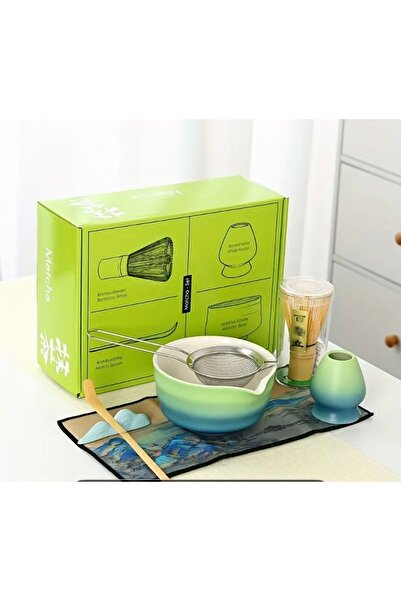 minigimin dolabı مجموعة تخمير شاي ماتشا مجموعة تخمير كاي اليابانية مكونة من 7...