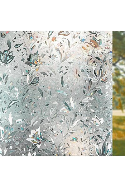 Arabest Window Privacy Film, Frosted Removable Glass Covering for Bathroom, O...