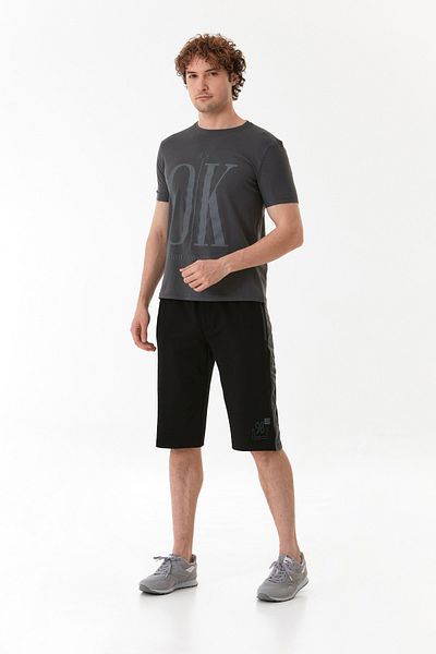 Fulla Moda It`S Ok Printed Crew Neck T-Shirt