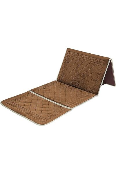 Generic HFJ Prayer Mat with Floor Chair, Foldable Back Support, Portable Medi...