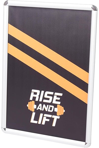 Generic Rise Lift Digital Printed Wall Poster with Frame, 40 x 55 cm, Multi-color